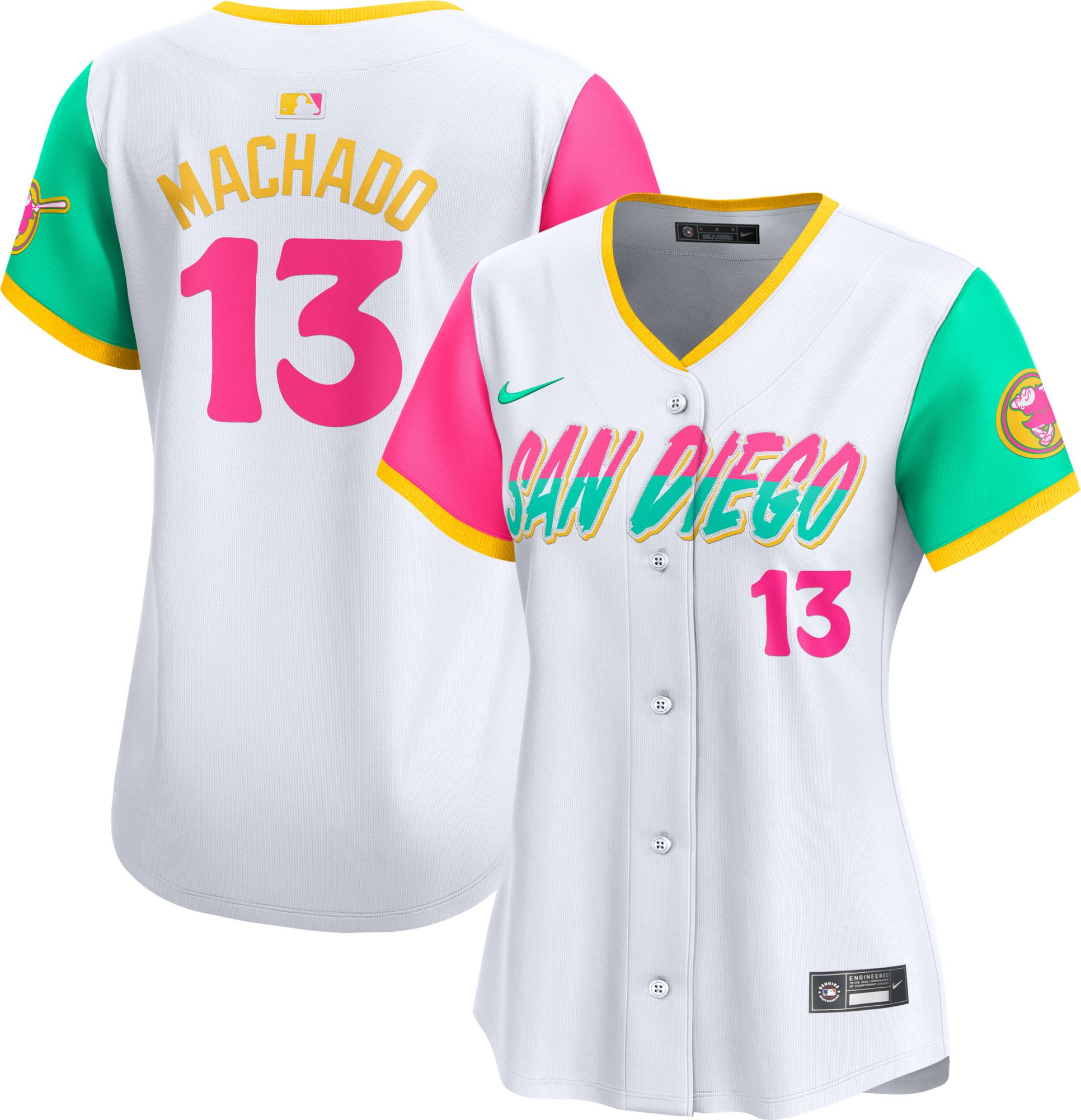 Nike Women's San Diego Padres Manny Machado #13 City Connect Limited Vapor Jersey