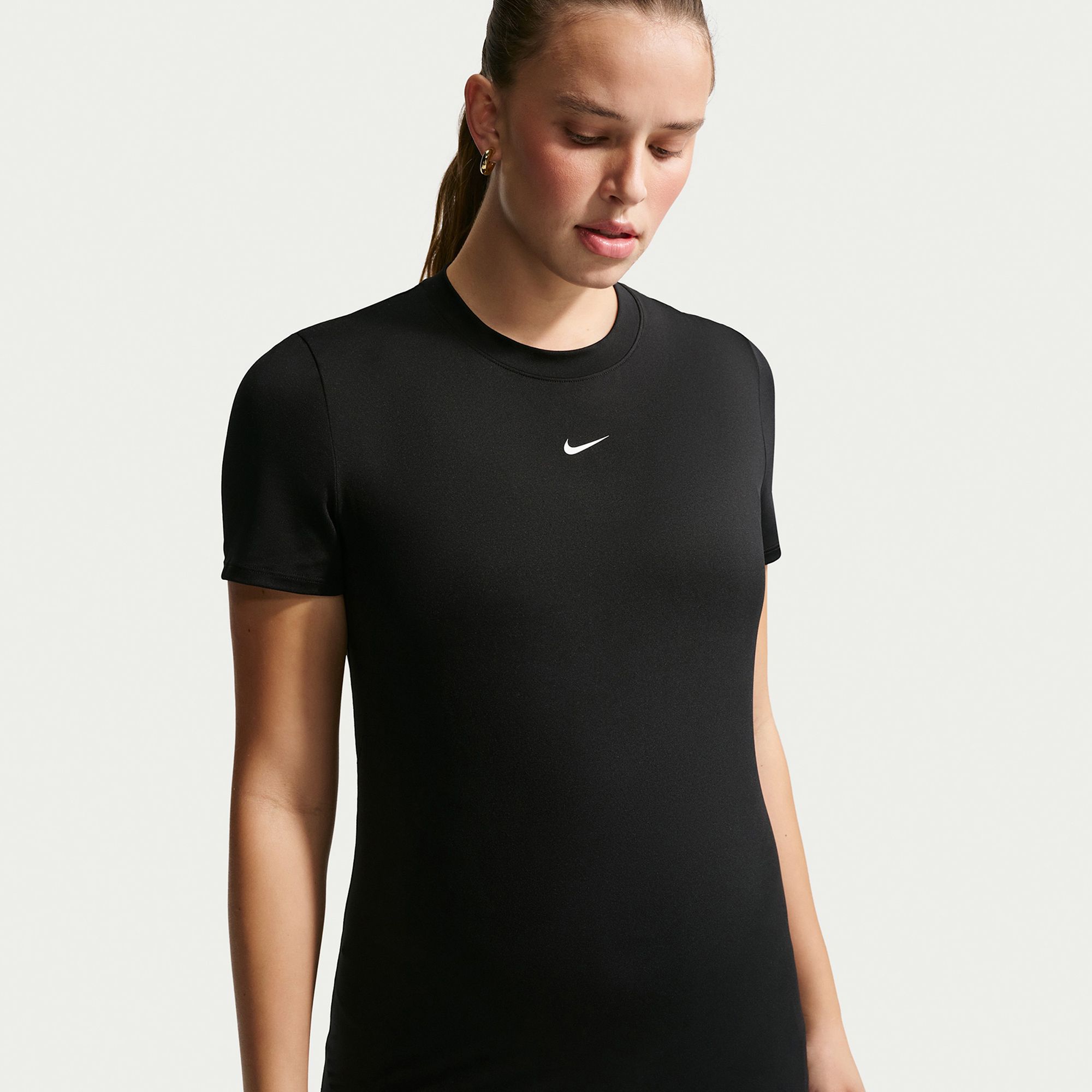 Nike Women's One Maternity Dri-FIT Slim-Fit Short-Sleeve Top