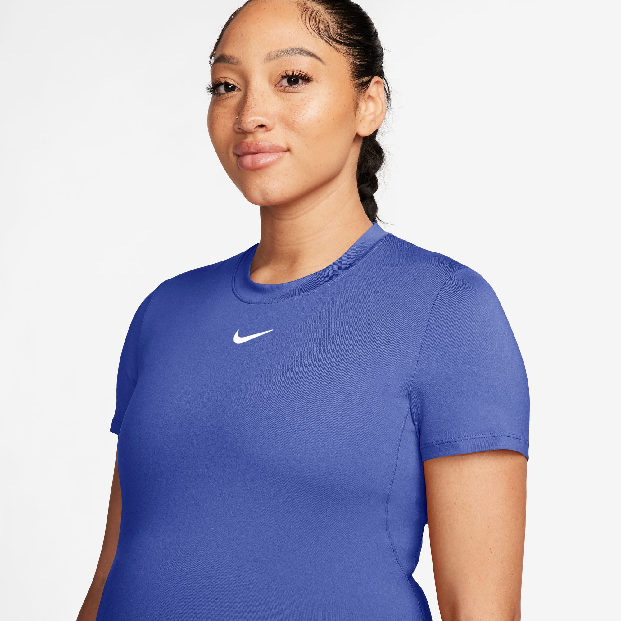 Nike Women's One Maternity Dri-FIT Slim-Fit Short-Sleeve Top