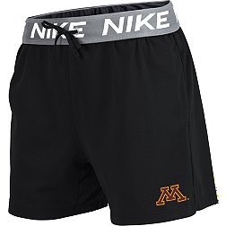 Nike Women's Minnesota Golden Gophers Black Dri-FIT Logo Attack Training Shorts