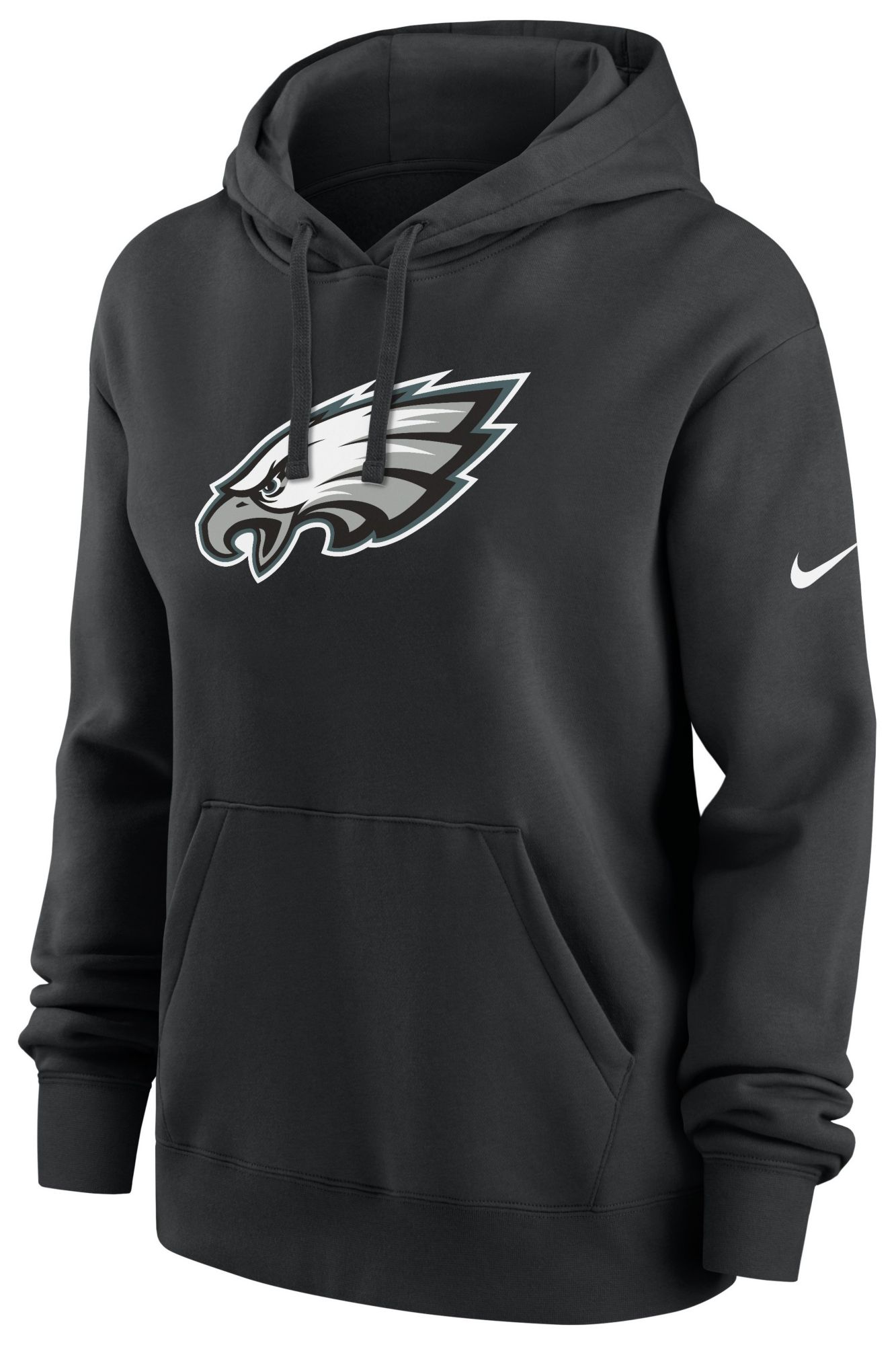 Nike Women's Philadelphia Eagles Black Logo Pullover Hoodie