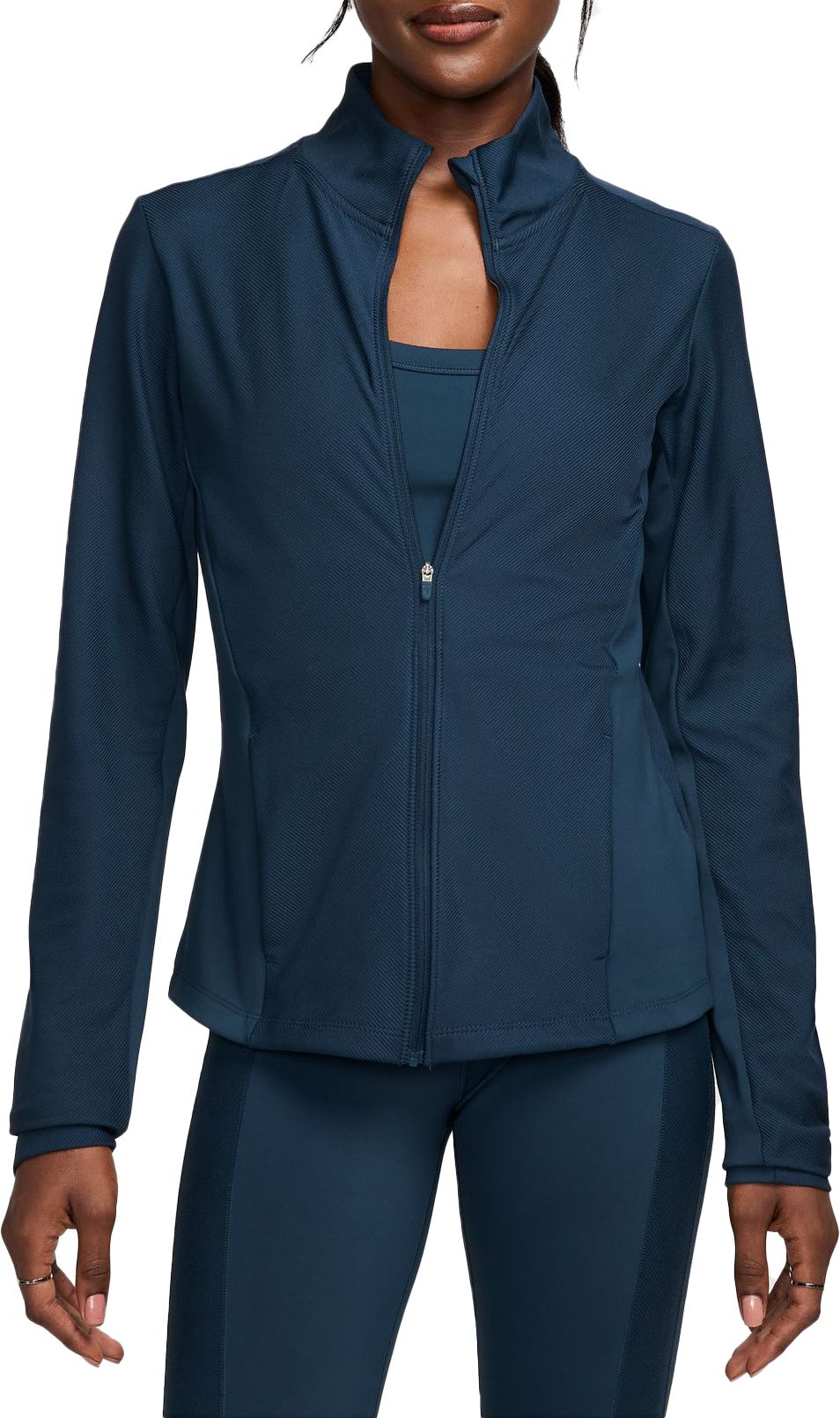 Nike Women's One Rib Dri-FIT Full-Zip Mid Layer Jacket