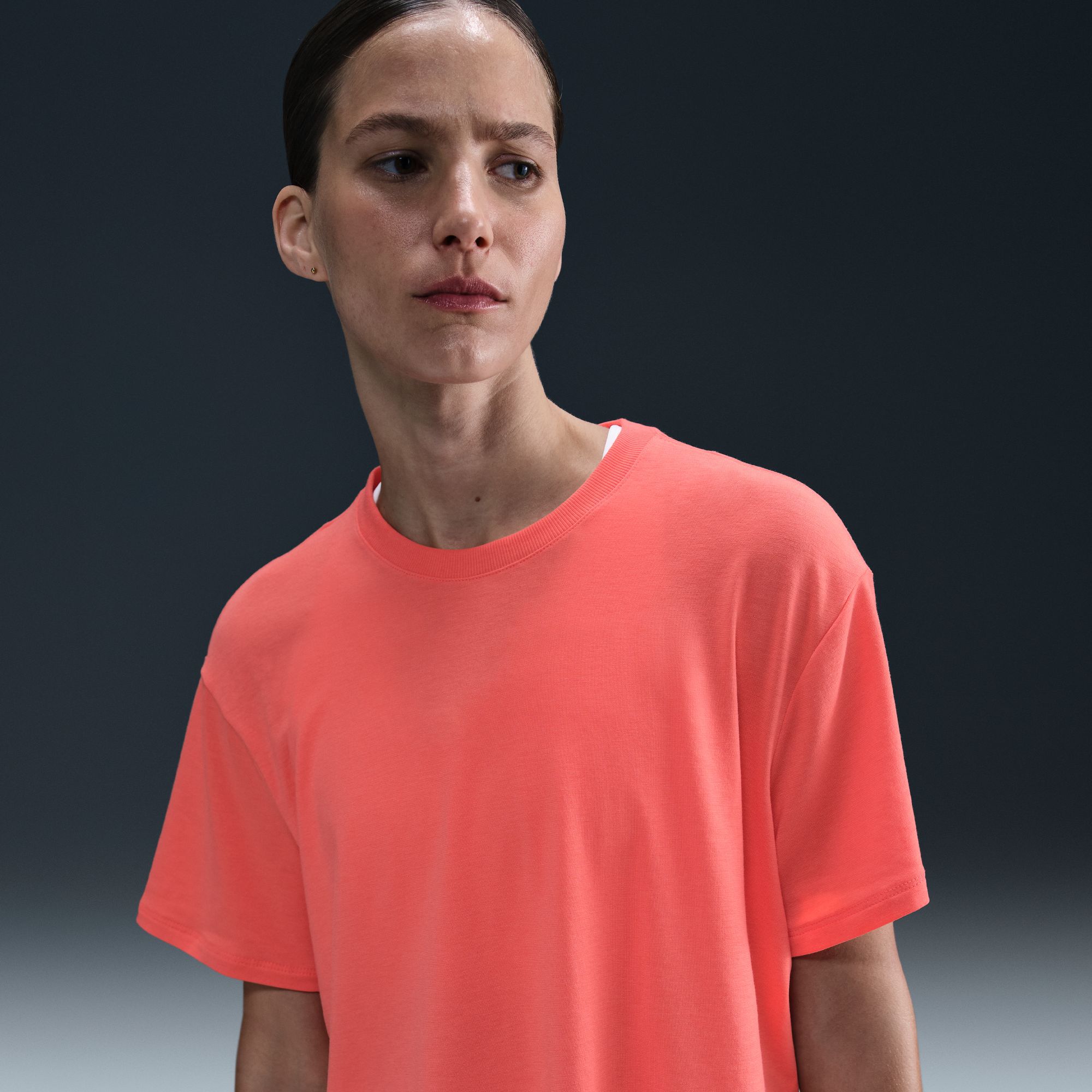 Nike Women's One Relaxed Dri-FIT Cropped Short-Sleeve T-Shirt