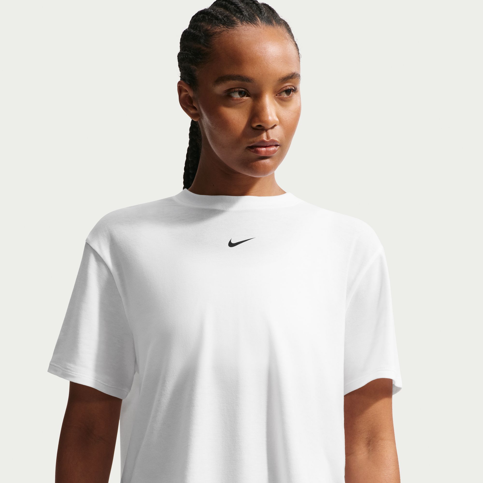 Nike Women's One Relaxed Dri-FIT Cropped Short-Sleeve T-Shirt