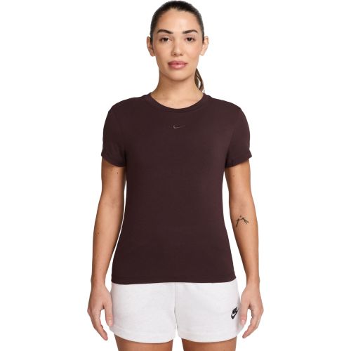 ナイキ Nike オンe クラシック Dri-fit Short-sleeve Top レディース シャツ トップス Burgundy Crush Women's Nike One Classic Dri-fit Short-sleeve Top | Zappos.com