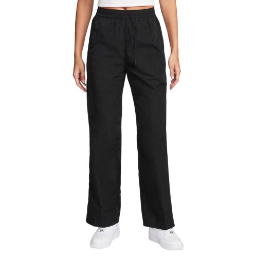 NIKE☆NSW Classic Woven UV Mid-Rise WVN Jogger Pants☆Black Nike Women's Sportswear Classic Woven Mid-Rise Jogger Pants
