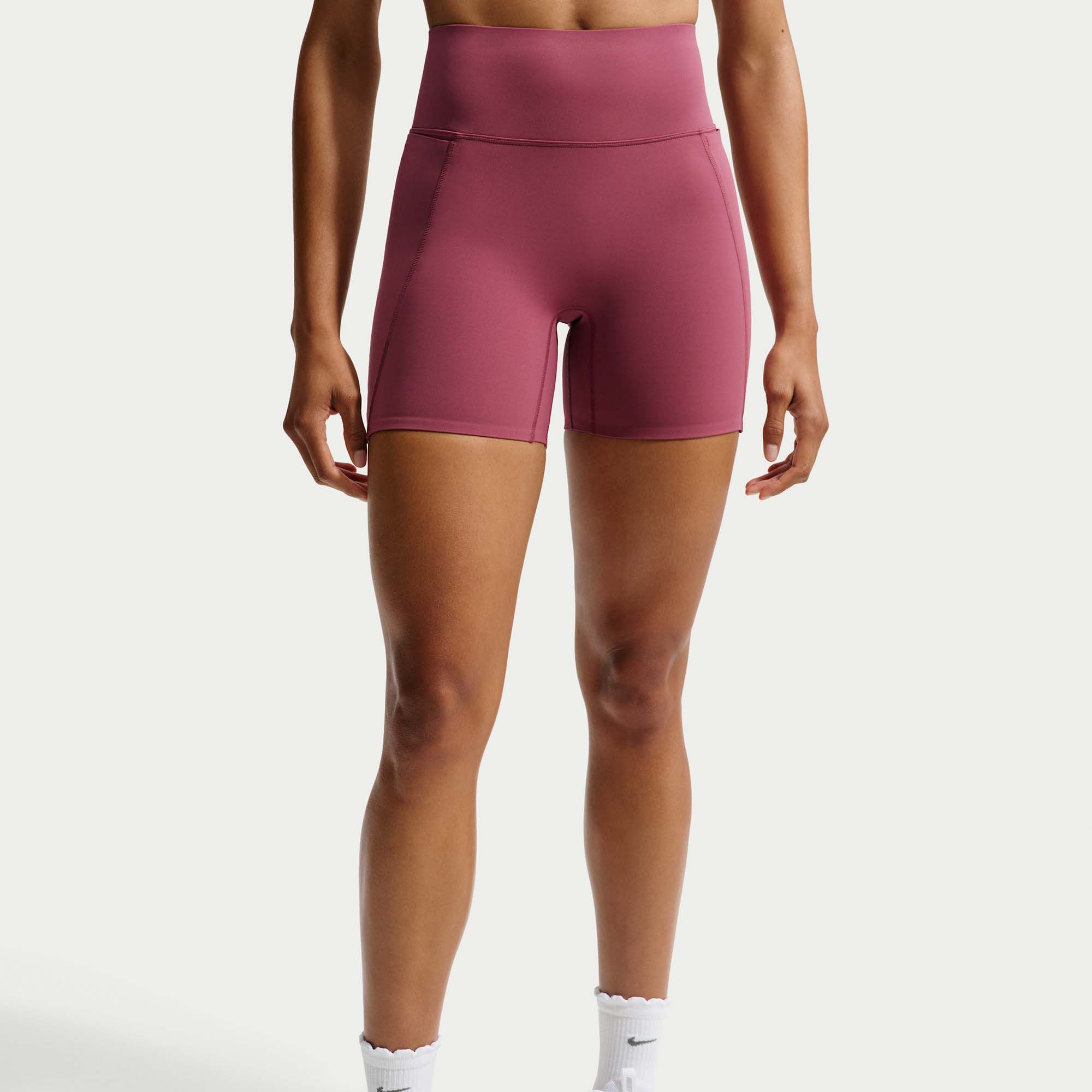 Nike Women's Universa Medium-Support High-Waisted 5" Biker Shorts