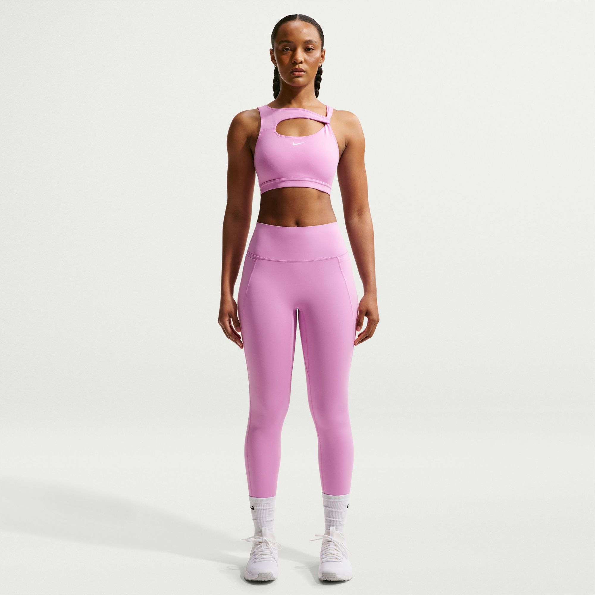 Nike Women's Universa Medium-Support High-Waisted 7/8 Leggings