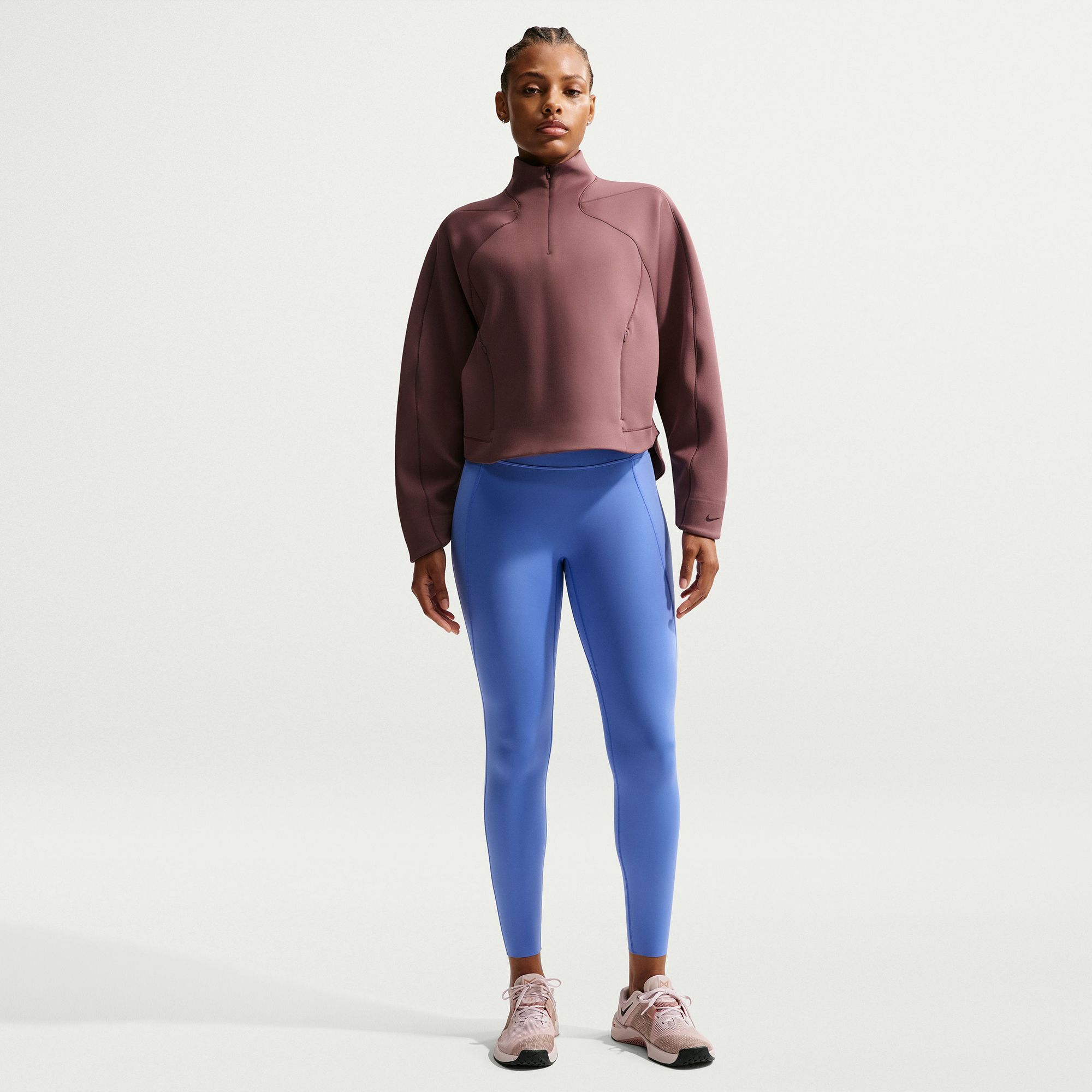 Nike Women's Universa Medium-Support High-Waisted 7/8 Leggings