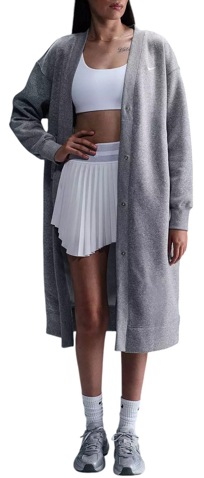 Nike Women's Sportswear Phoenix Fleece Oversized Long Cardigan