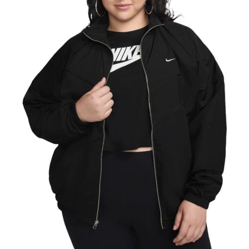 Nike Women's Windrunner Loose UV Woven Full-Zip Jacket (Plus