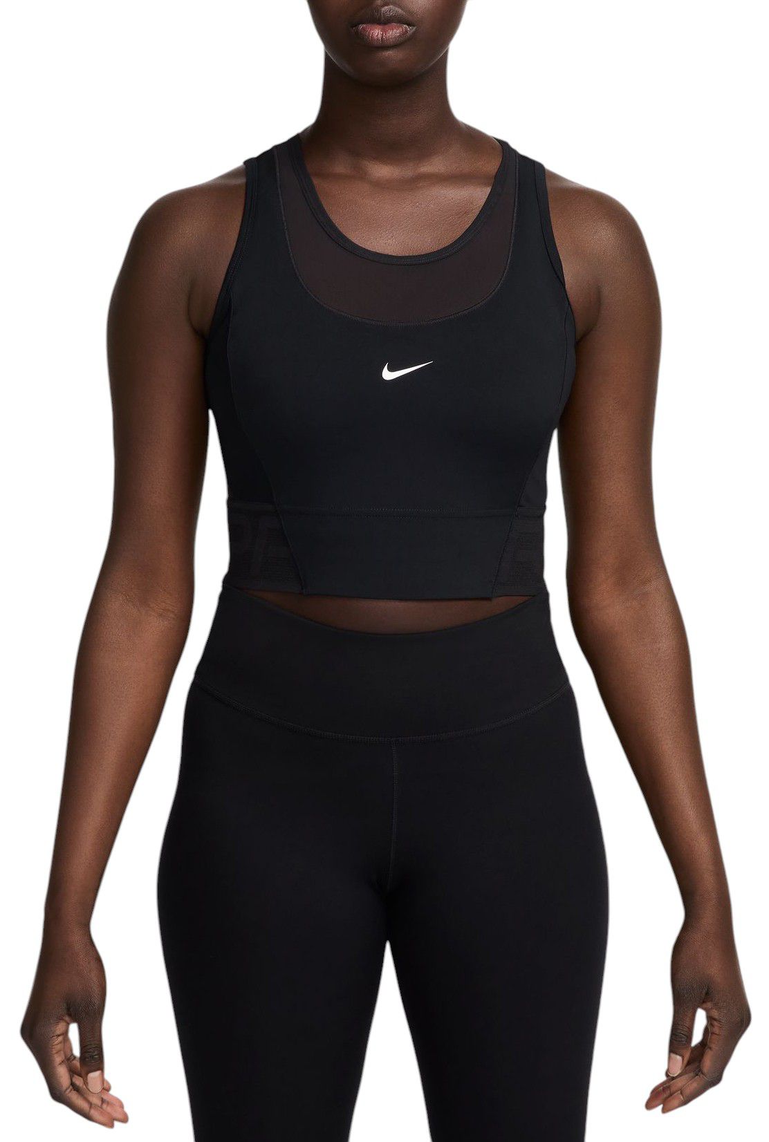 Nike Pro Women's Dri-FIT Cropped Tank Top