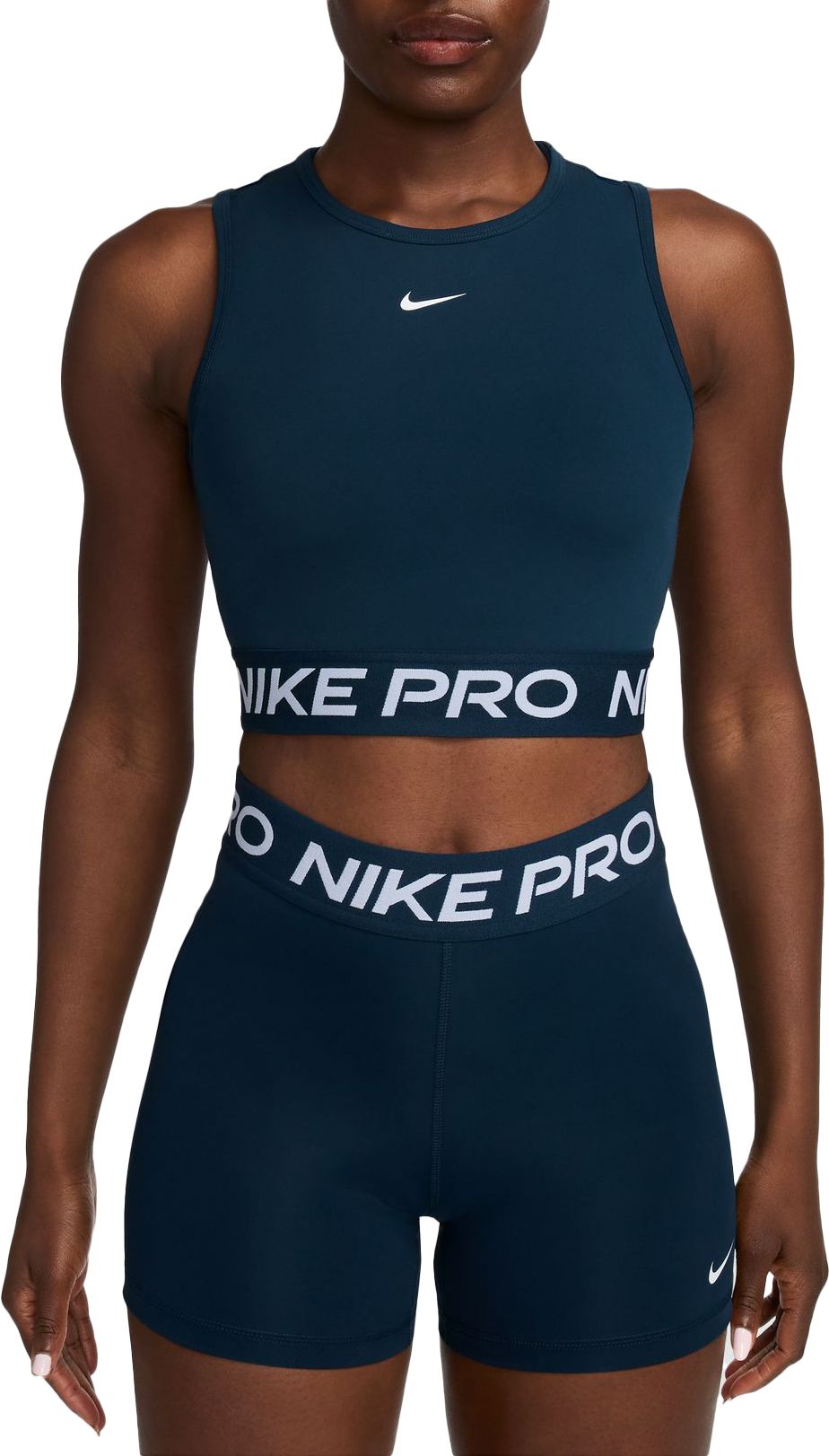 Nike Women's Pro Dri-FIT Cropped Tank Top