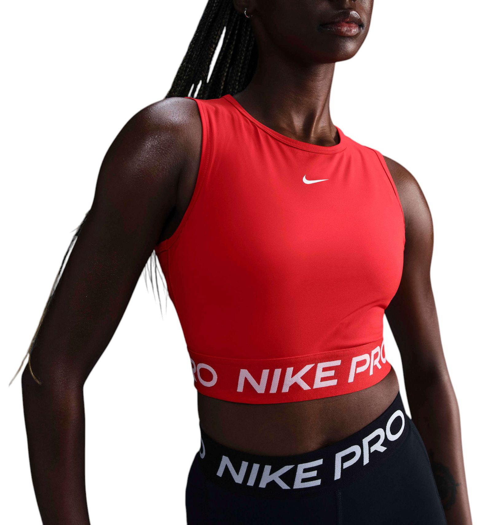 Nike Women's Pro Dri-FIT Cropped Tank Top