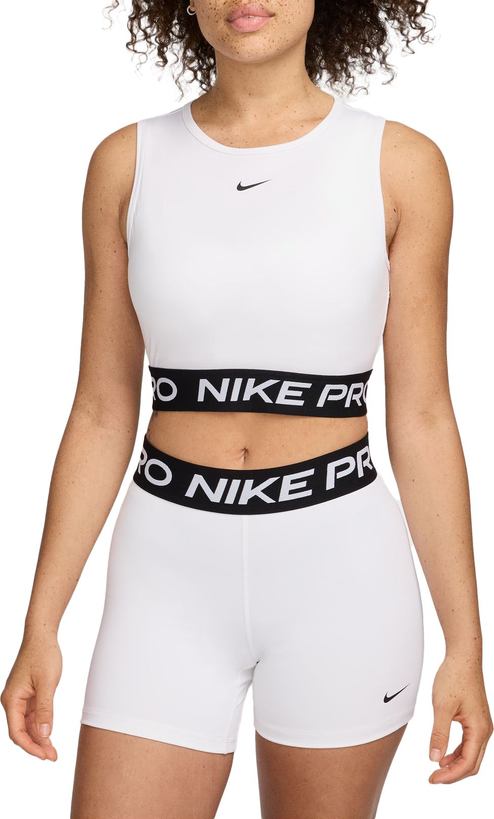 Nike Women's Pro Dri-FIT Cropped Tank Top