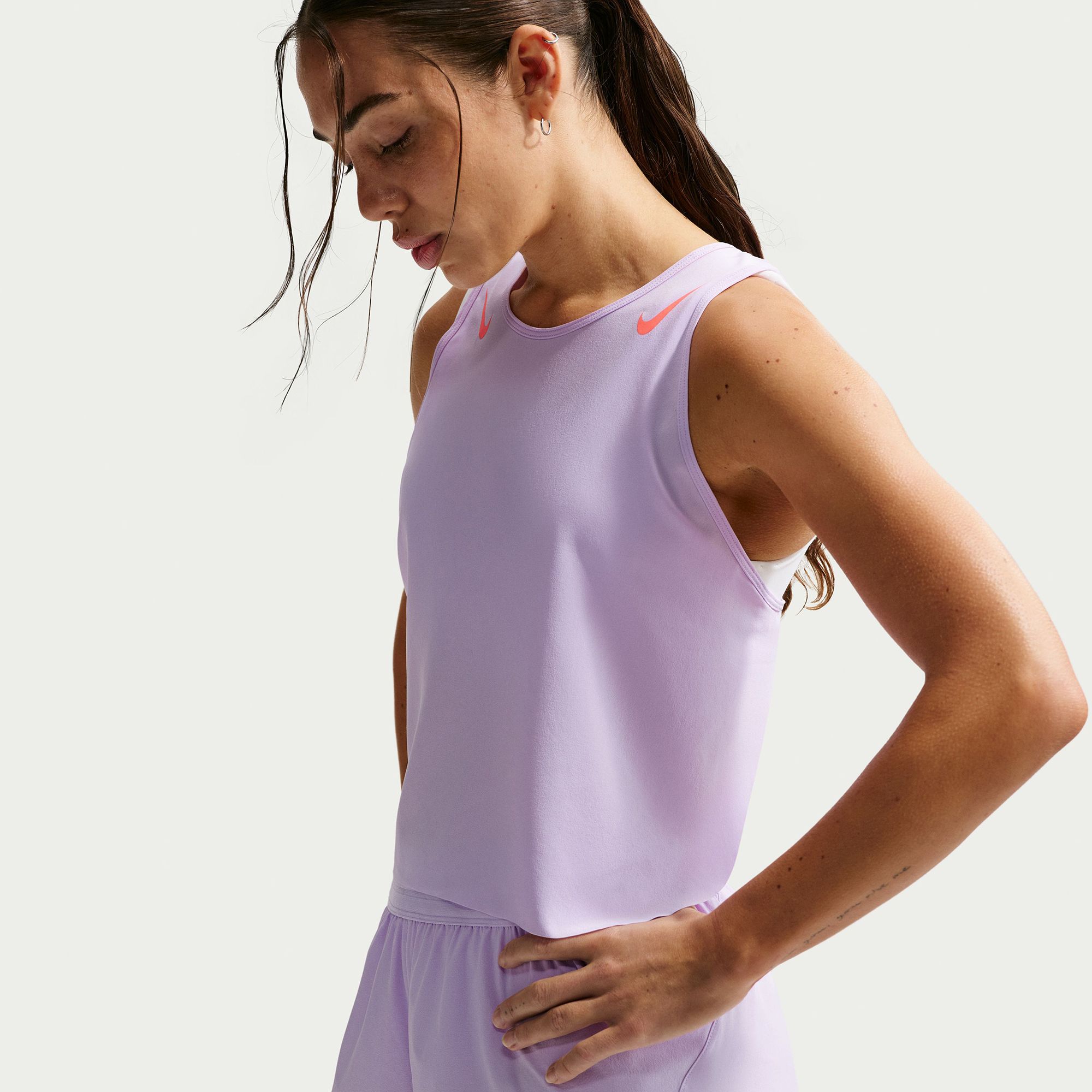Nike Women's AeroSwift Dri-FIT ADV Cropped Running Tank Top
