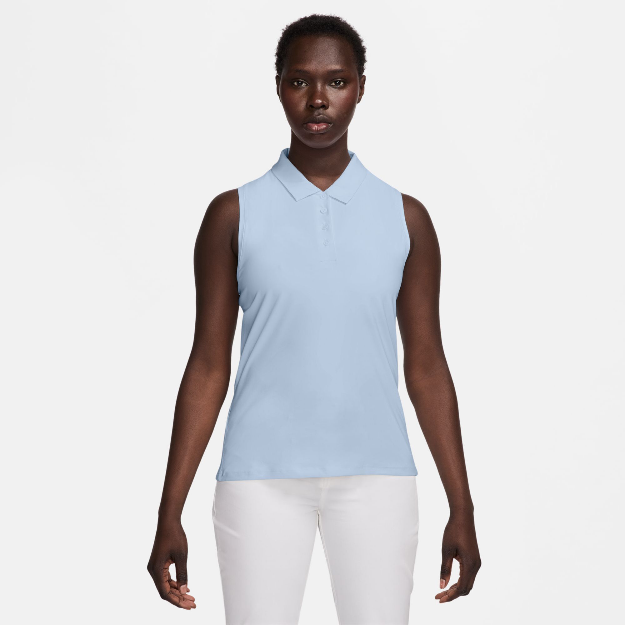 Nike Women's Dri-FIT Victory Sleeveless Golf Polo