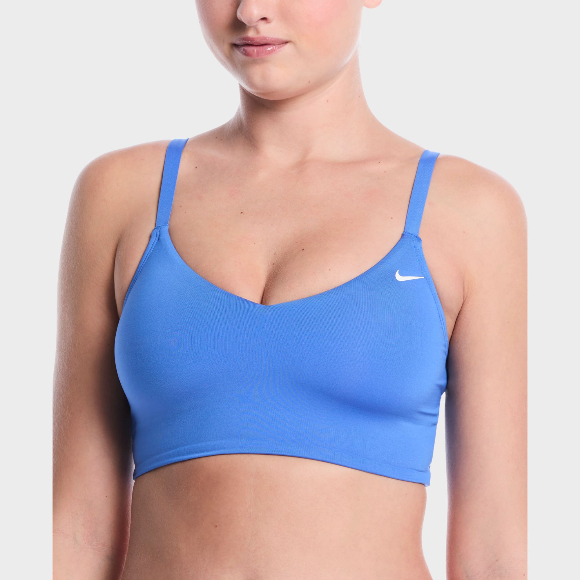 Nike Women's Essentials V-Neck Midkini Swim Top