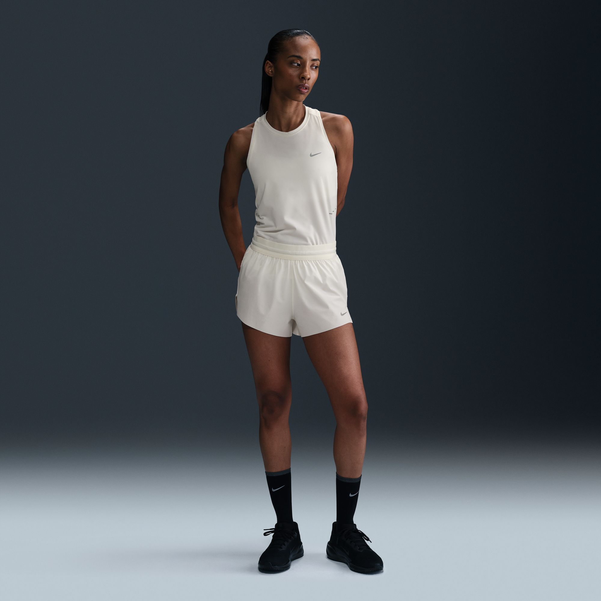 Nike Women's Swift Dri-FIT 2.5" Brief-Lined Running Shorts