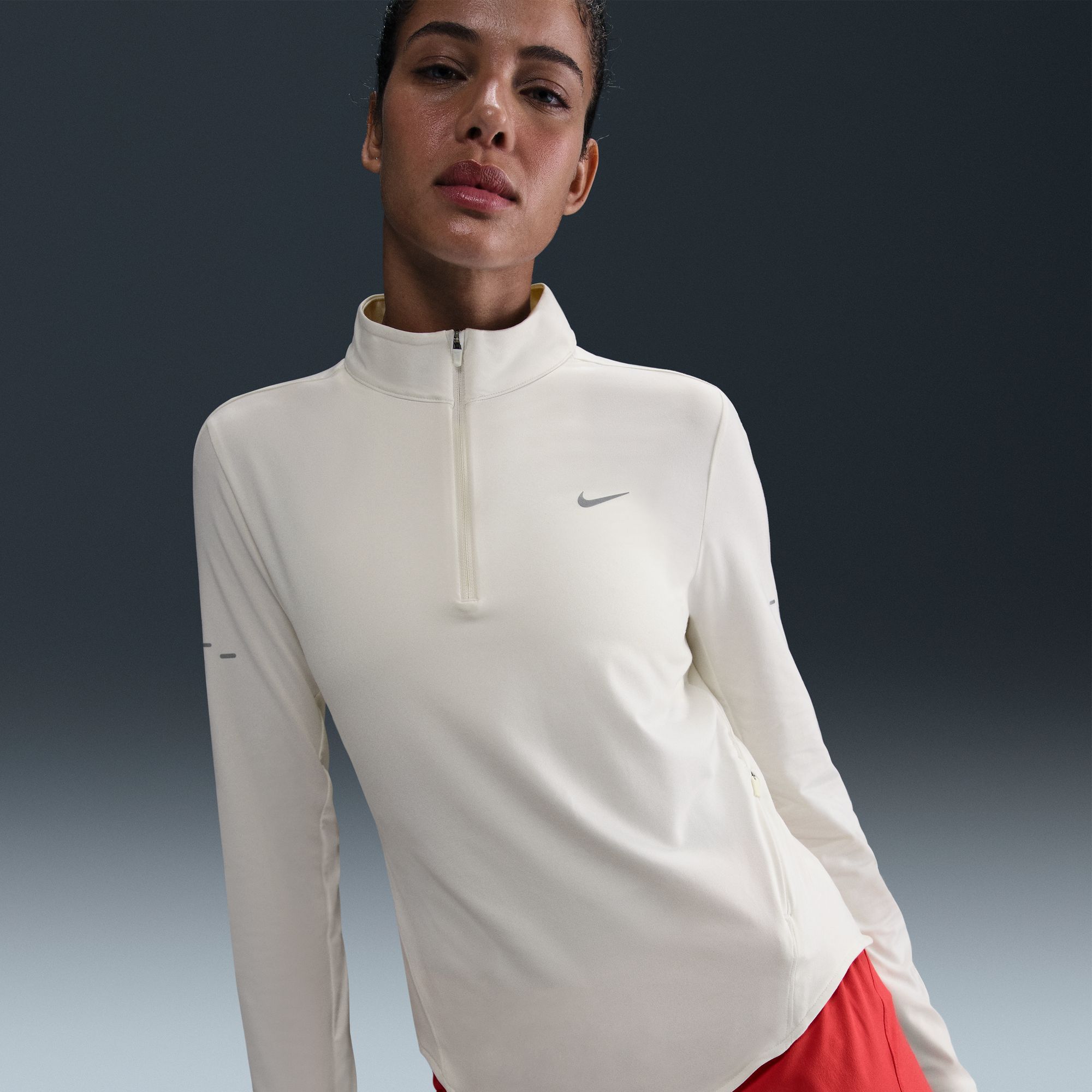 Nike Women's Swift Dri-FIT UV 1/4-Zip Running Pullover