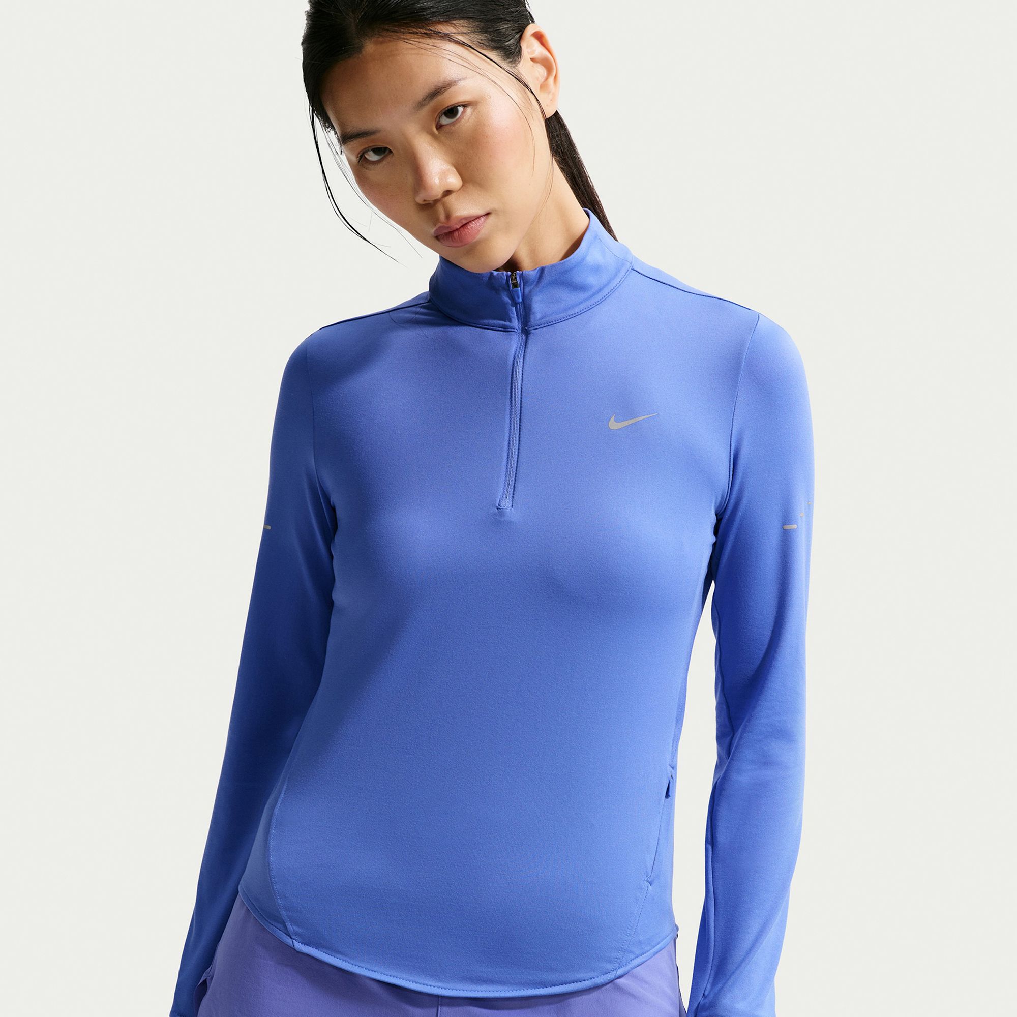 Nike Women's Swift Dri-FIT UV 1/4-Zip Running Pullover