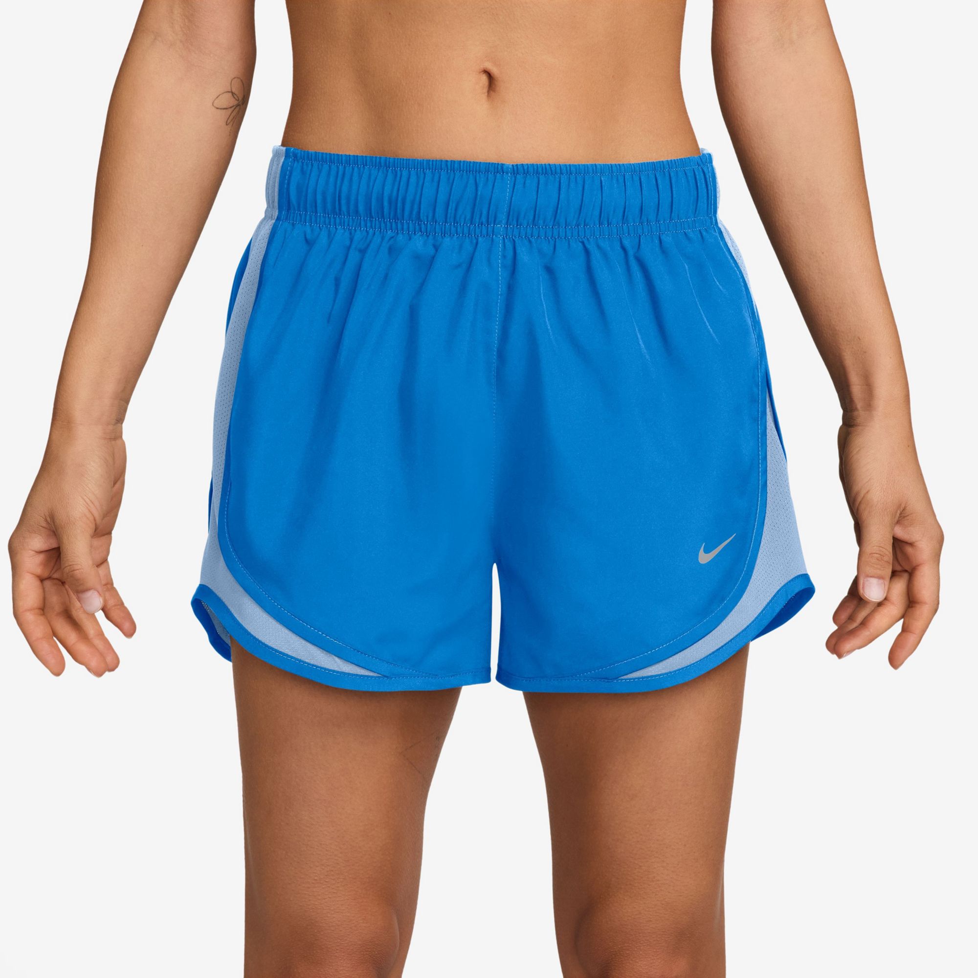 Nike Women's Dri-FIT Tempo Mid-Rise Brief-Lined Running Shorts