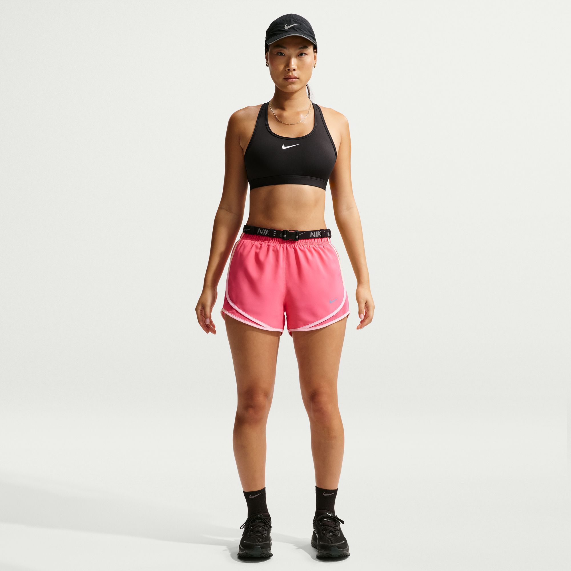 Nike Women's Dri-FIT Tempo Mid-Rise Brief-Lined Running Shorts