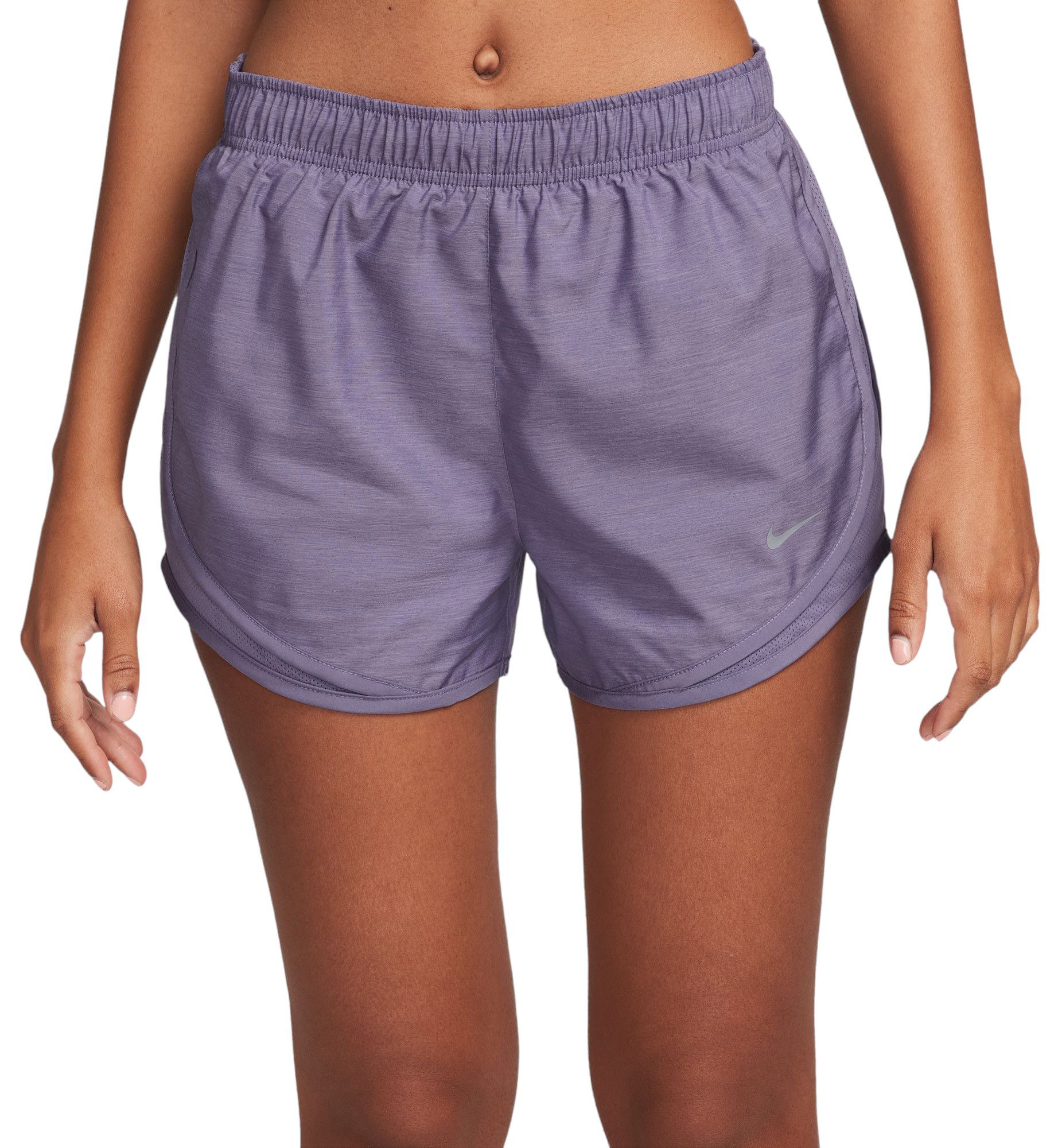 Nike Women's Tempo Brief-Lined Heathered Fashion Running Shorts