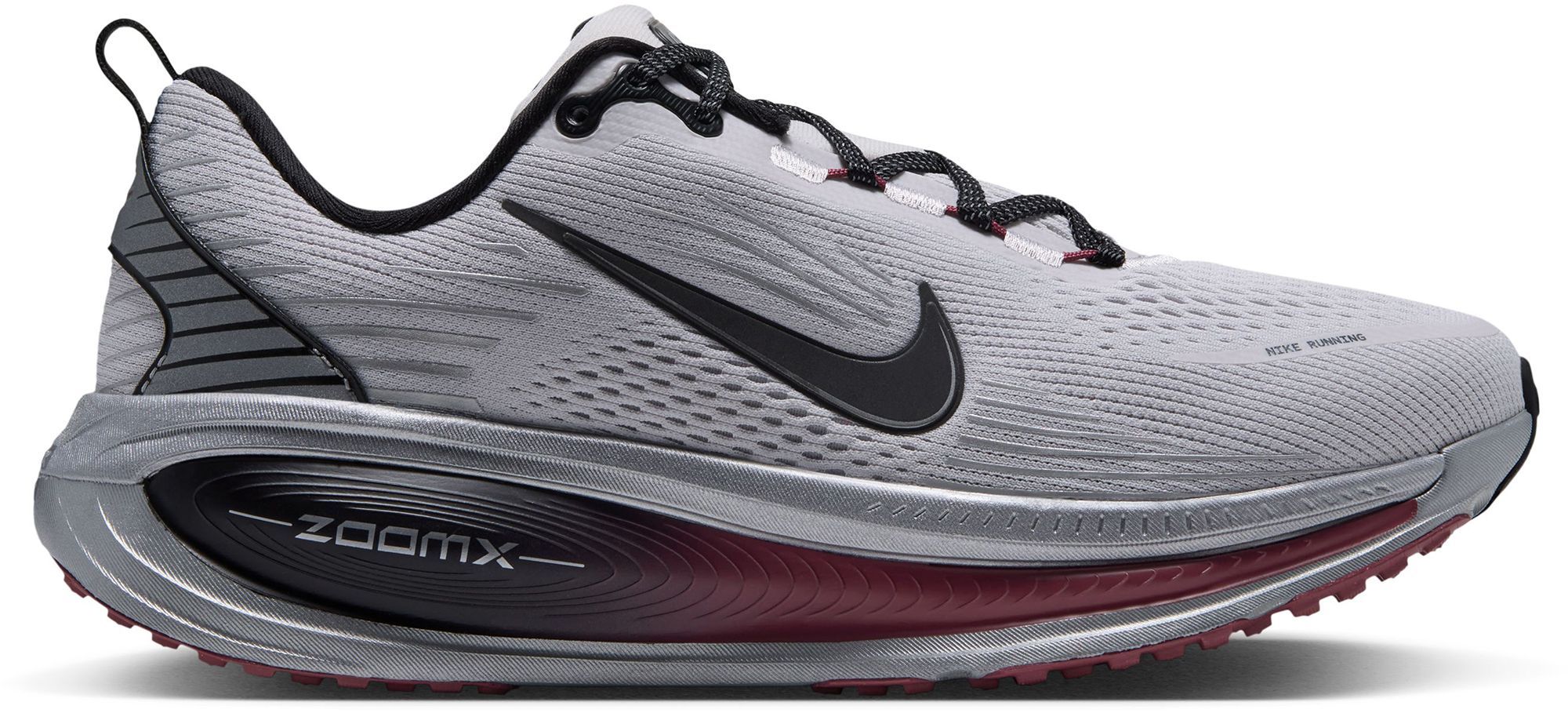 Nike Women's Vomero 18 Running Shoes, Size 5, Vast Grey/Black-Metallic Silver