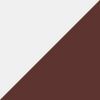 White/Dark Red