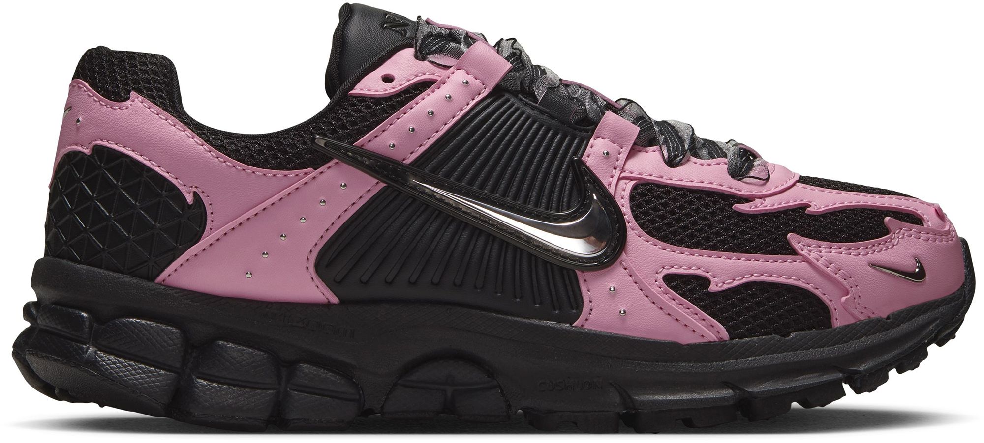 Blk/Mtlc Silver/Soft Pink
