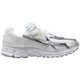 White/Metallic Silver