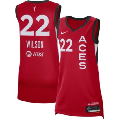 Nike Adult Las Vegas Aces A'ja Wilson #22 Rebel Jersey