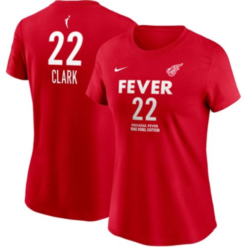 Nike Women's Indiana Fever Caitlin Clark #22 Rebel T-Shirt