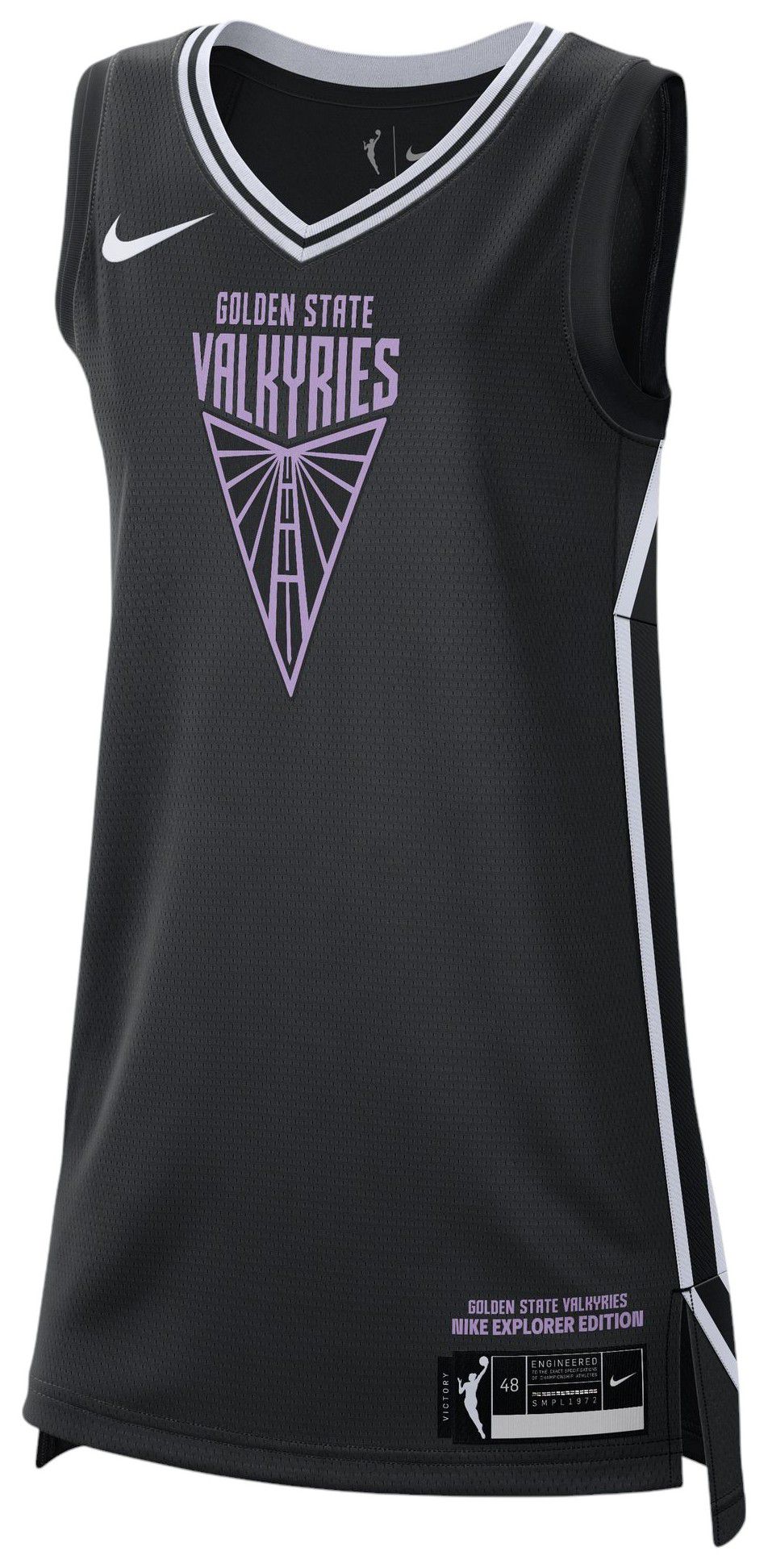 Nike Women's Golden State Valkyries Black 0 Explorer Jersey