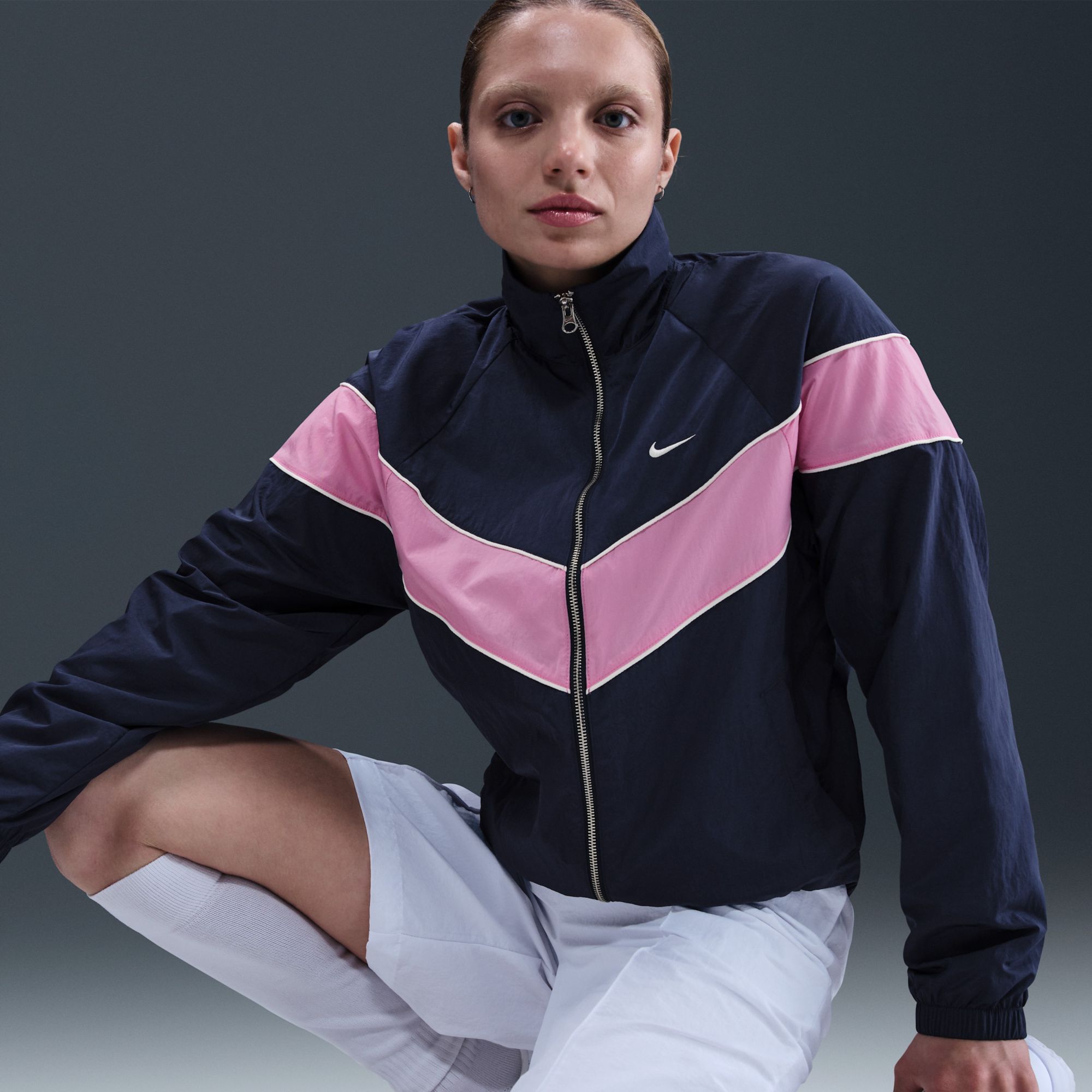 Midnight Navy/Sl/Plfl Pnk