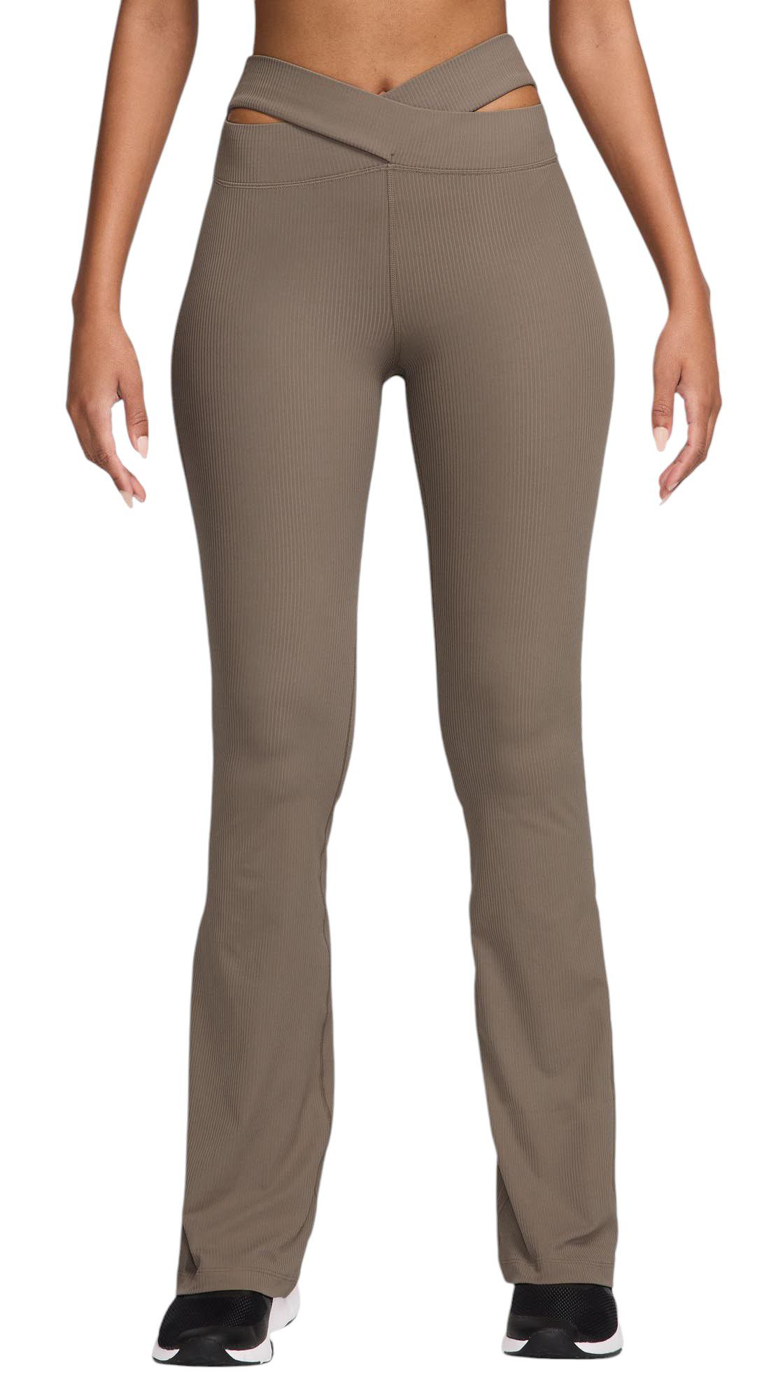 Nike Women's Zenvy Cutout Gentle-Support Flared Leggings