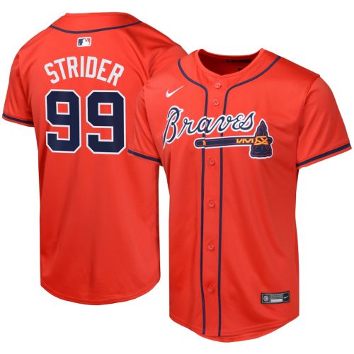 Nike Atlanta Braves ACUÑA JR. ユニフォーム 13番 Ronald Acuna Jr. Autographed Atlanta Braves (Throwback #13