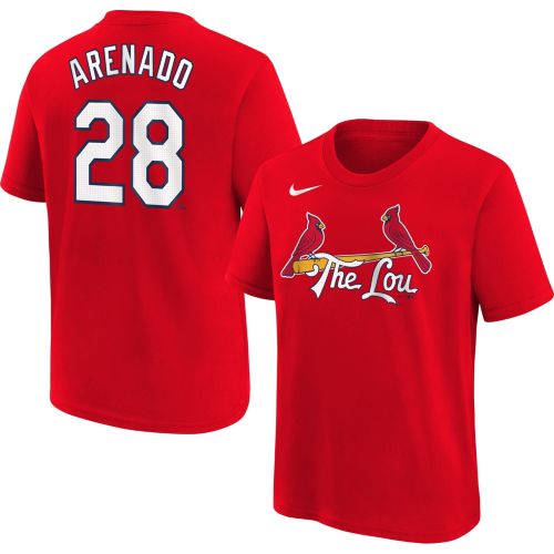 Nike Youth St. Louis Cardinals Masyn Winn #0 Red Home T-Shirt
