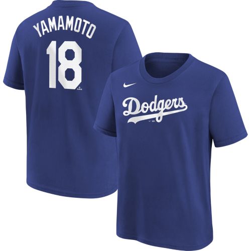 Nike Youth Los Angeles Dodgers Blue Velocity T-Shirt