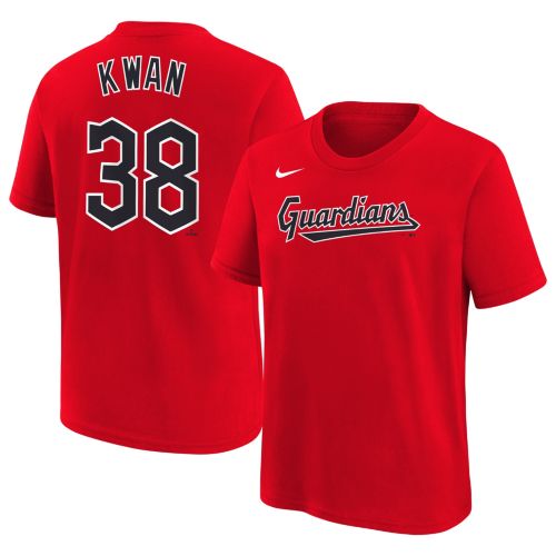 MLB Cleveland Guardians Kwan 38 ユニフォーム 赤 Team Issued Jersey - Steven Kwan #38 | Cleveland Guardians