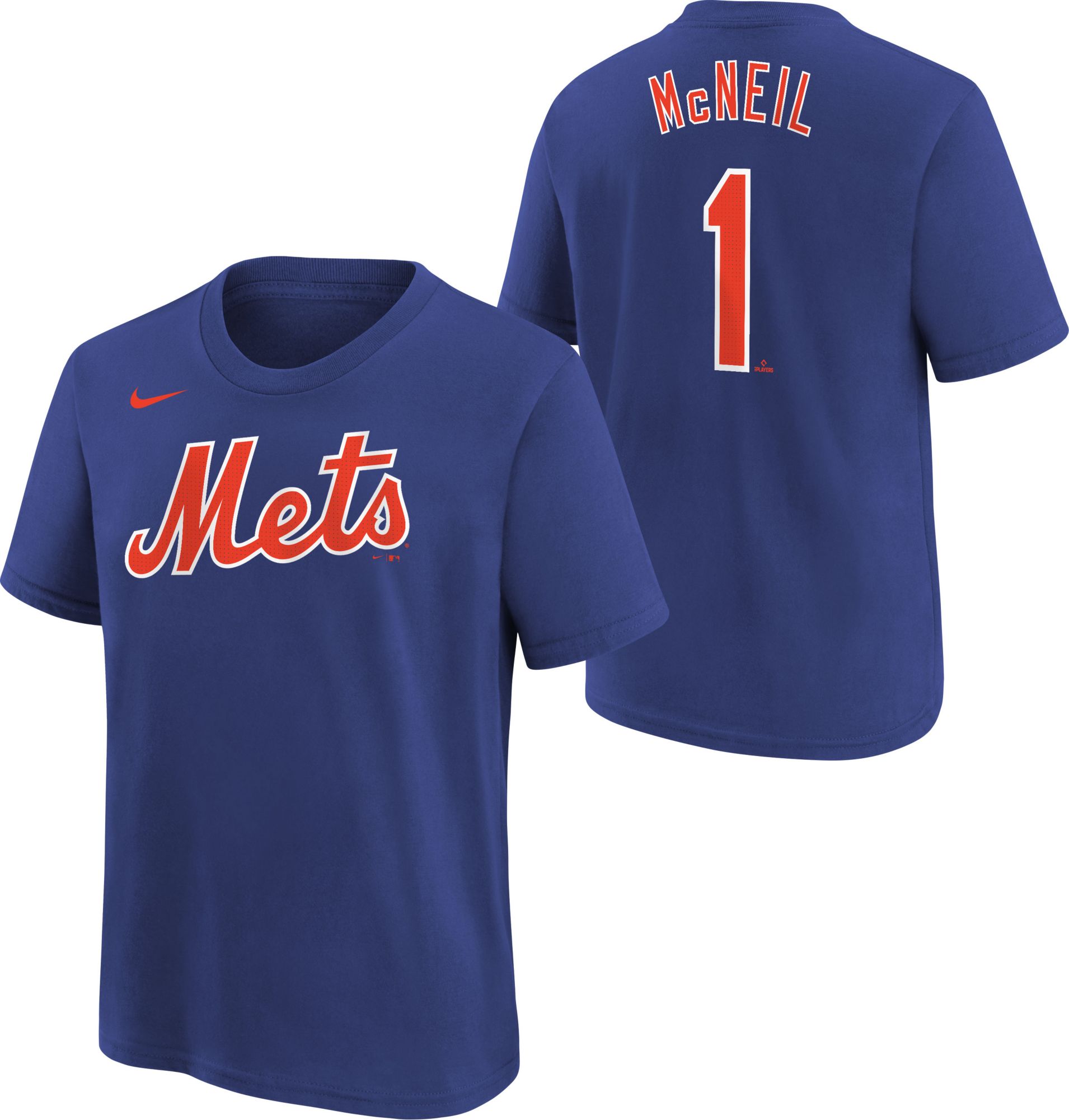 Nike Youth New York Mets Jeff McNeil #1 Blue Home T-Shirt