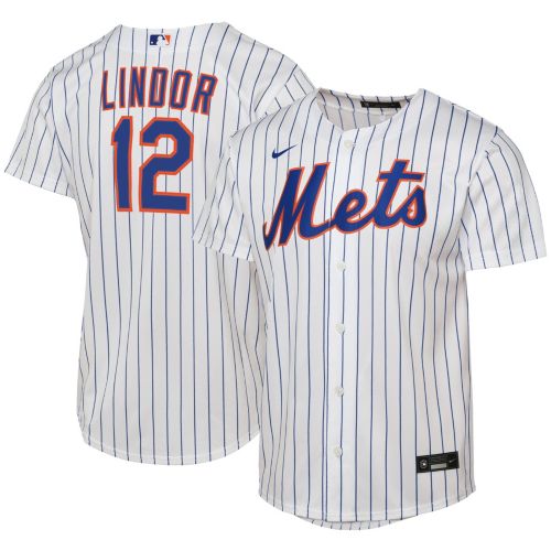 MLB Youth New York Mets Kodai Senga #34 White Replica Jersey