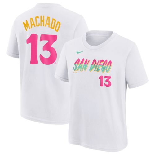 Nike Little Kids San Diego Padres City Connect White