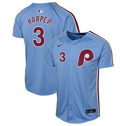 Nike Youth Philadelphia Phillies Bryce Harper #3 Blue Alternate Cool Base Jersey