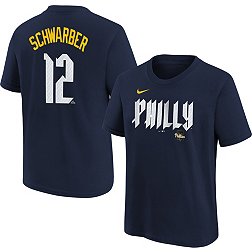 Nike Youth Philadelphia Phillies 2024 City Connect Kyle Schwarber #12 T-Shirt