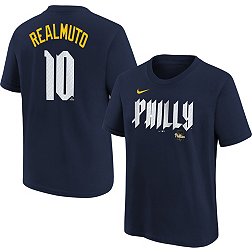 Nike Youth Philadelphia Phillies 2024 City Connect J. T. Realmuto #10 T-Shirt