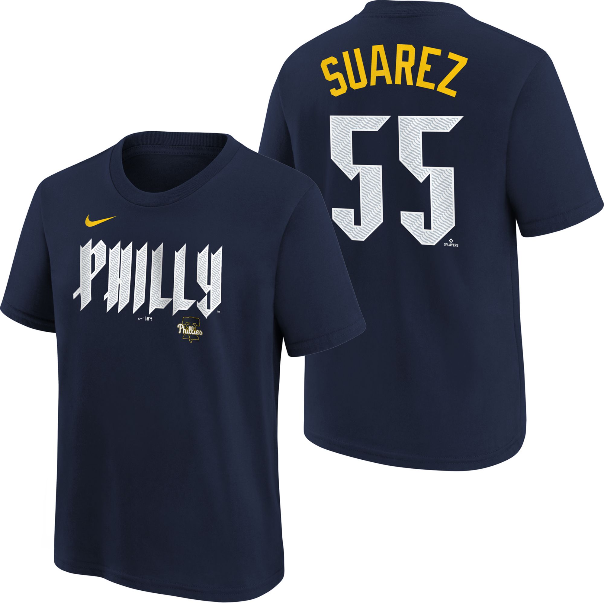 Nike Youth Philadelphia Phillies City Connect Ranger Suárez #55 T-Shirt
