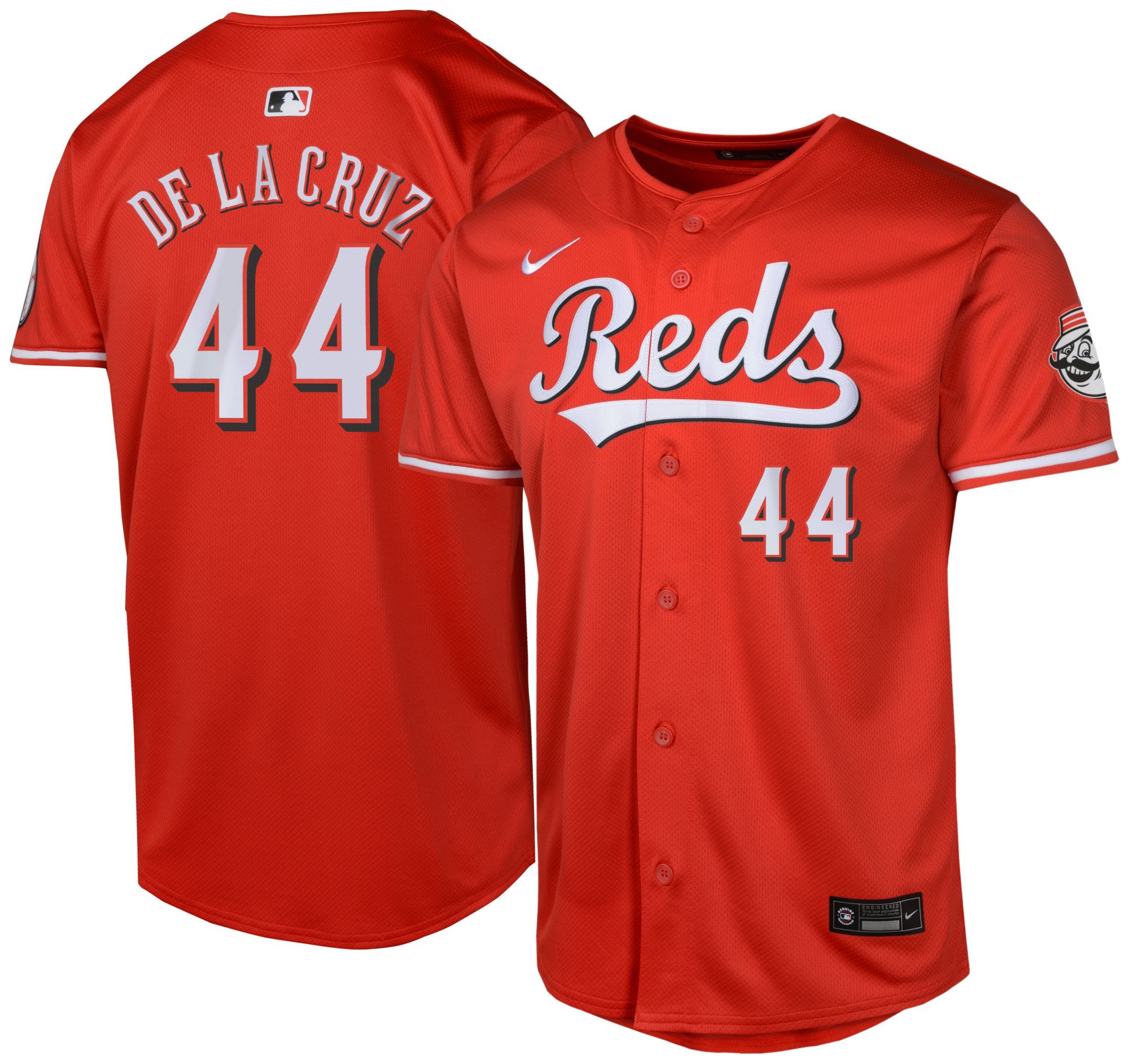 Nike Youth Cincinnati Reds Red Elly De La Cruz #44 Limited Jersey