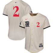 Men's Texas Rangers Corey Seager Nike Cream 2023 discount City Connect